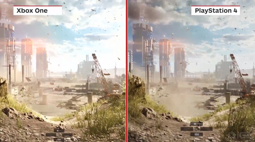 Battlefield 4 Xbox One vs PS4