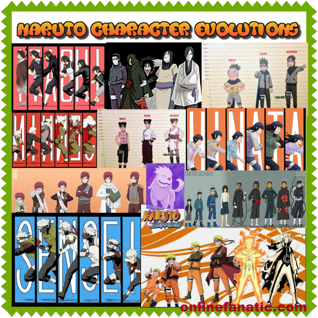 The Evolution of Naruto Shippuden Characters - How Are They Now?
