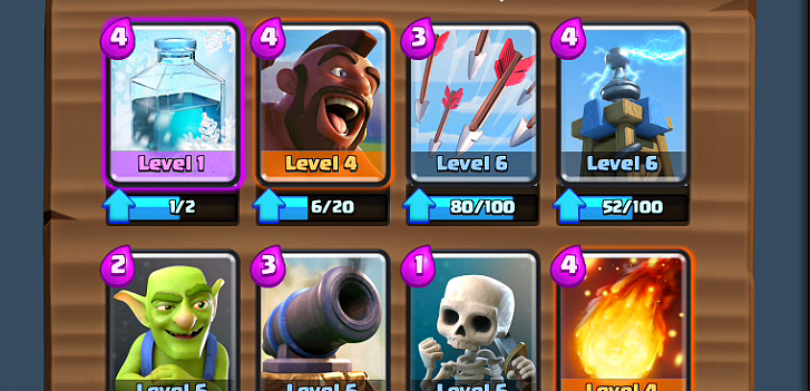 Hog Rider Freeze Deck