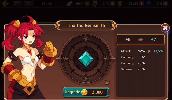 Monster Super League Gem Upgrade