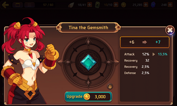 Monster Super League Gem Upgrade