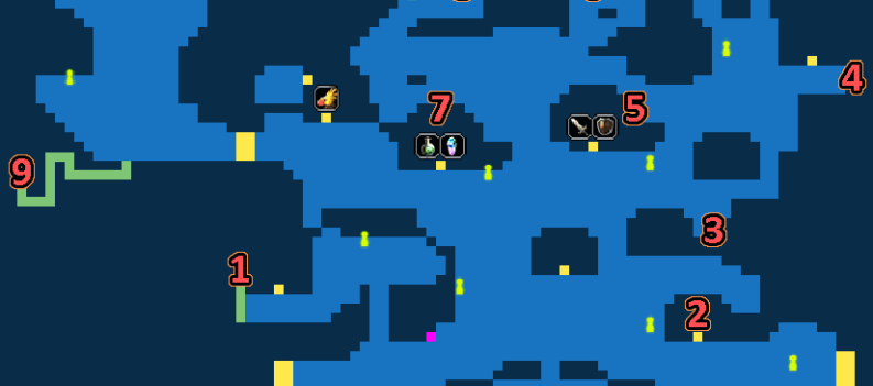 Treasure Map Ambel Village