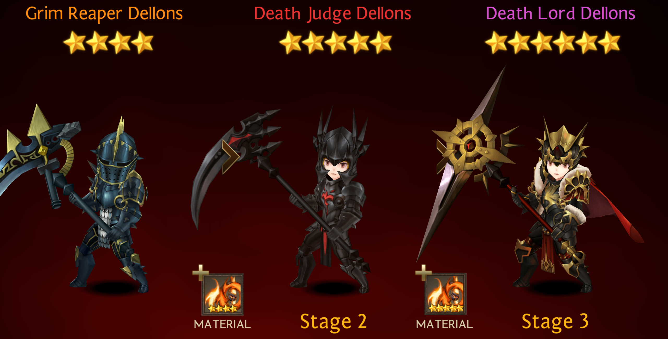 Dellons Rank Up