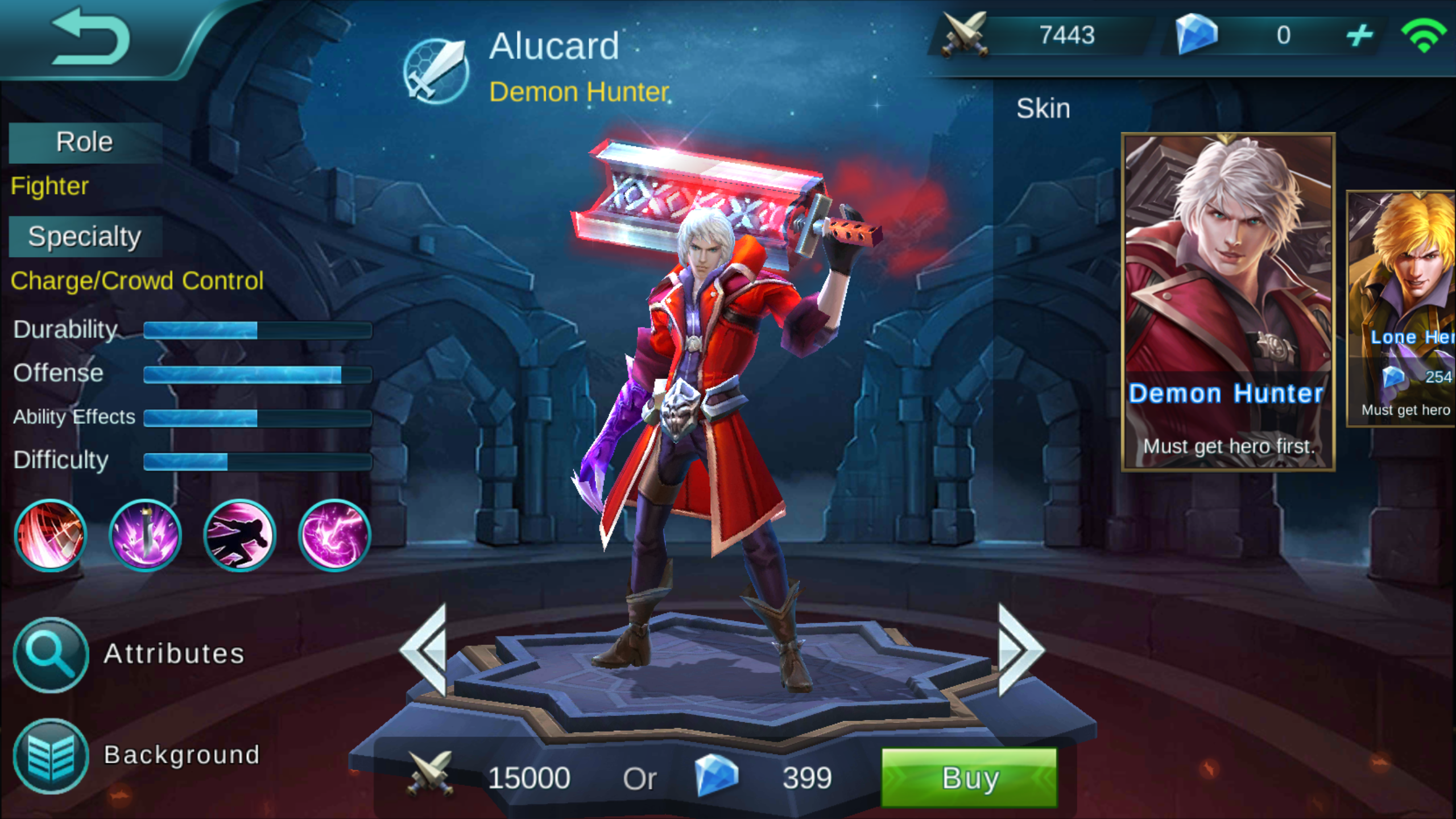Alucard Demon Hunter Review [Mobile Legends: Bang Bang]