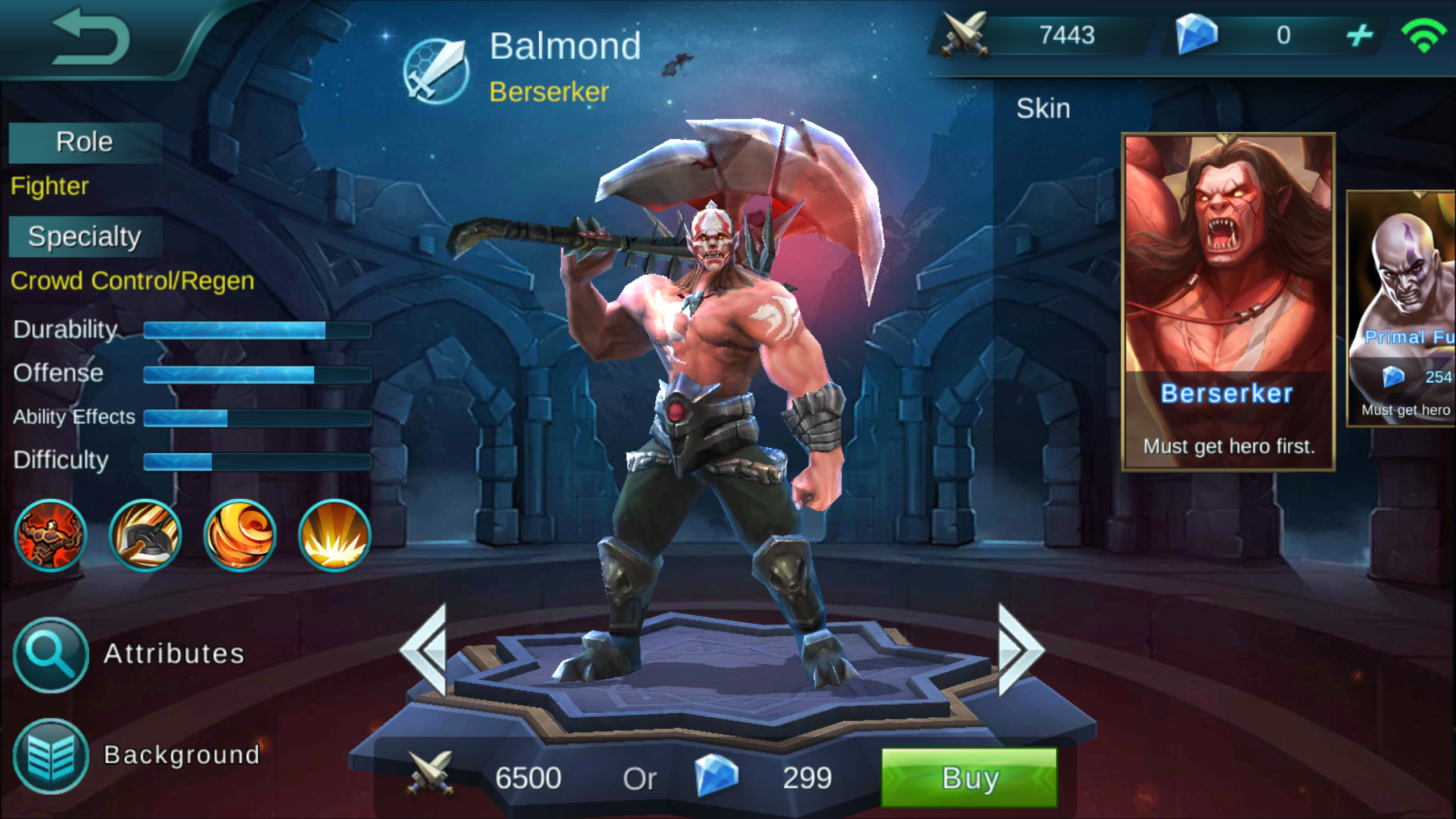 Balmond Berserker Review [Mobile Legends: Bang Bang]