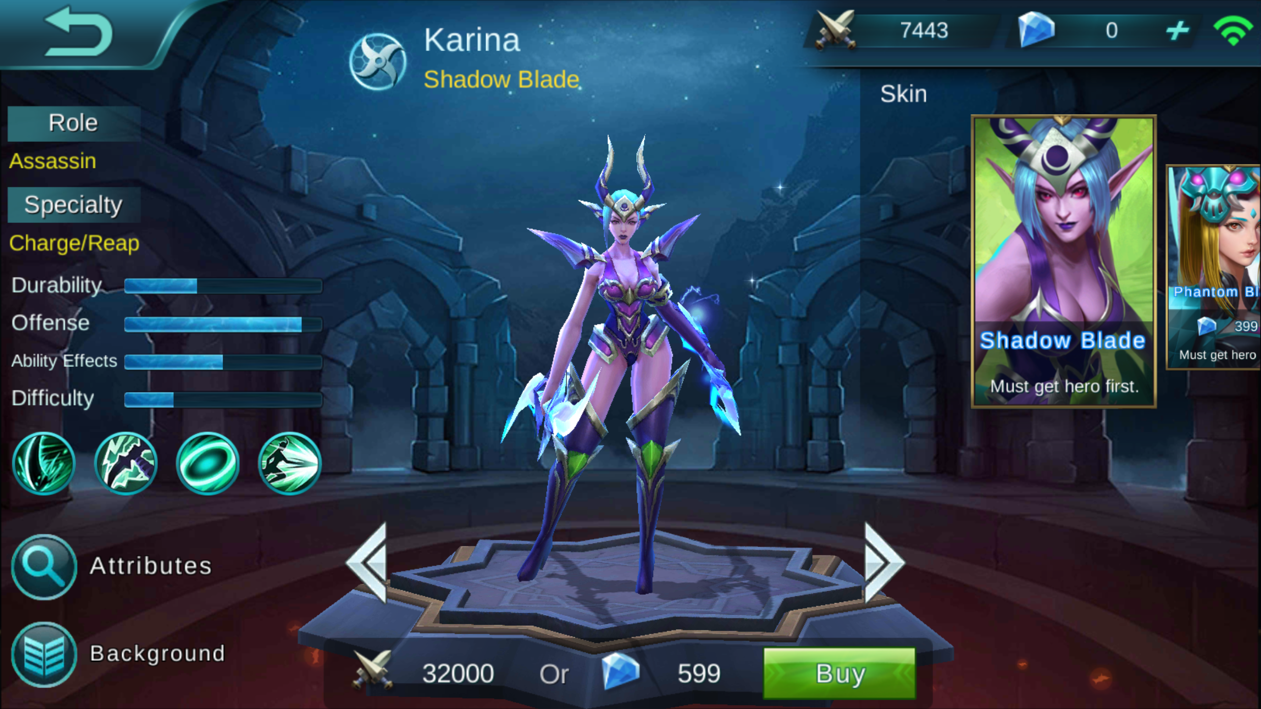 Karina Shadow Blade Review [Mobile Legends: Bang Bang]