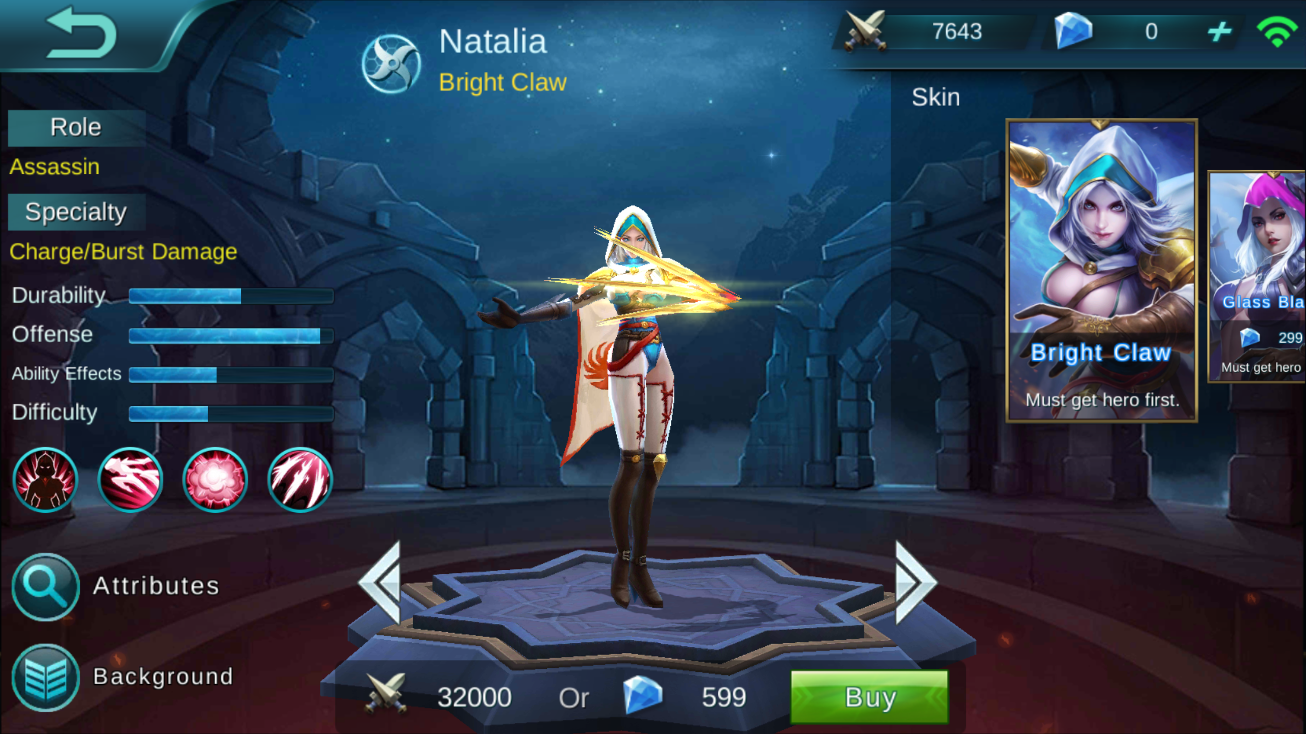 Natalia Bright Claw Review [Mobile Legends: Bang Bang]