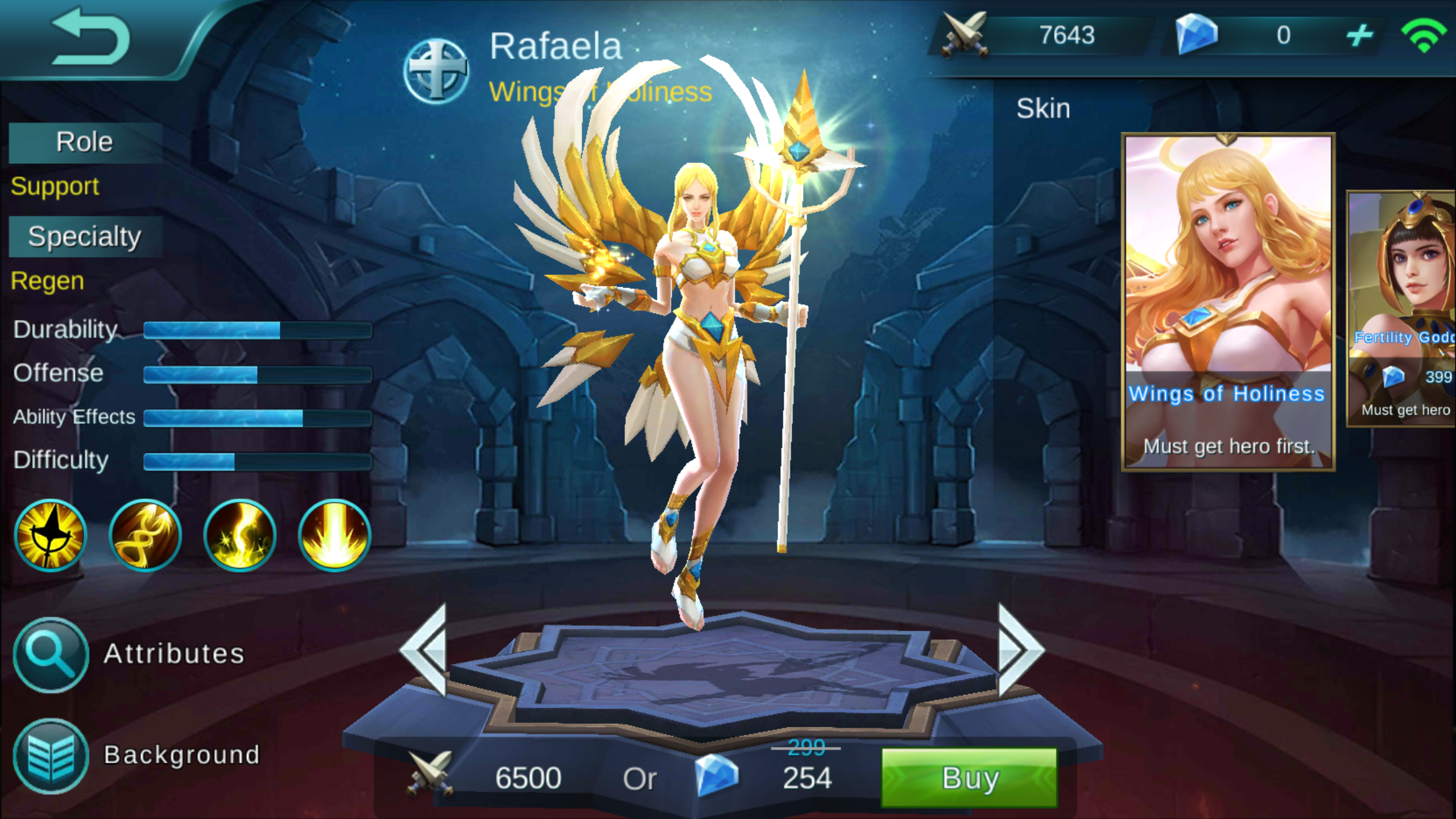 Rafaela Wings of Holiness Review [Mobile Legends: Bang Bang]