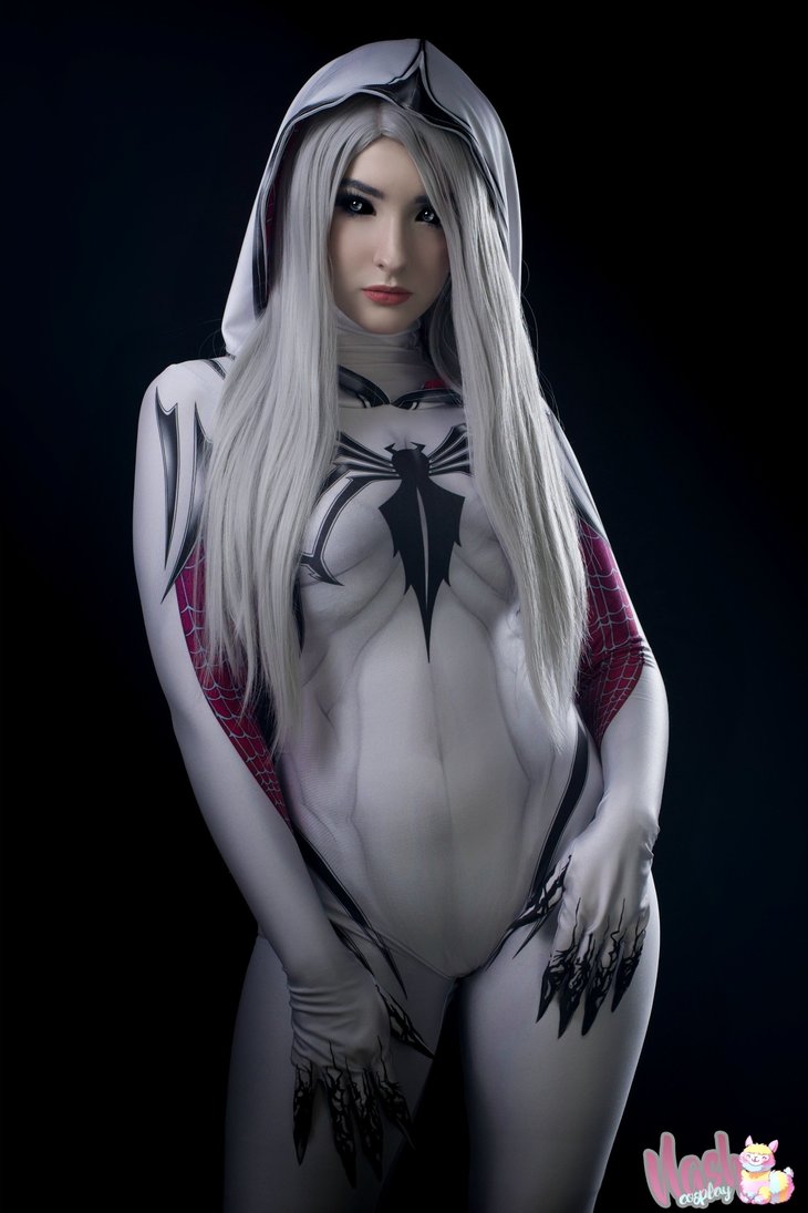 anti gwenom cosplay by nashcosplay dbcqaif