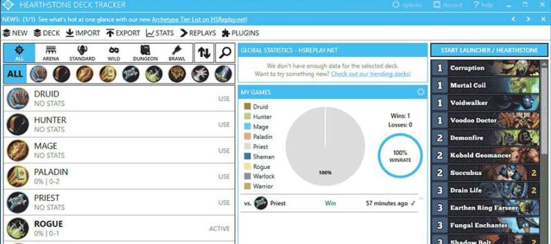 heartstone deck tracker