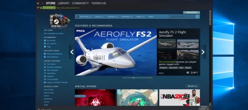 slow steam browser windows