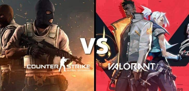 CSgo and valorant