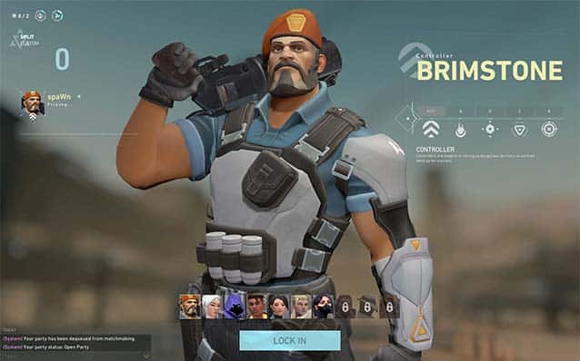 Valorant Brimstone Character, Abilities, Ultimates