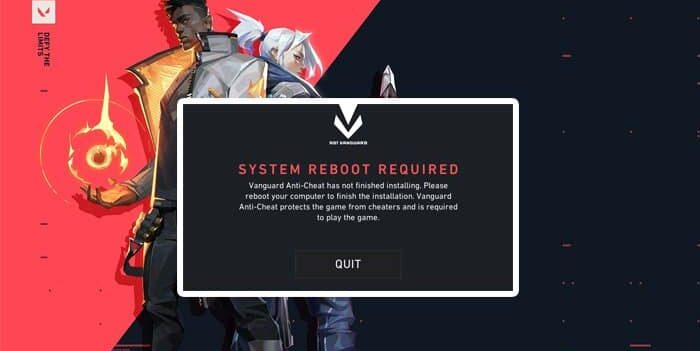 unable to install valorant