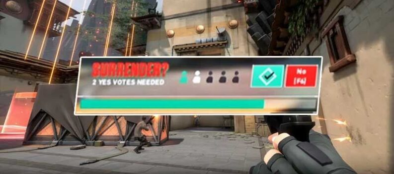 surrender in valorant