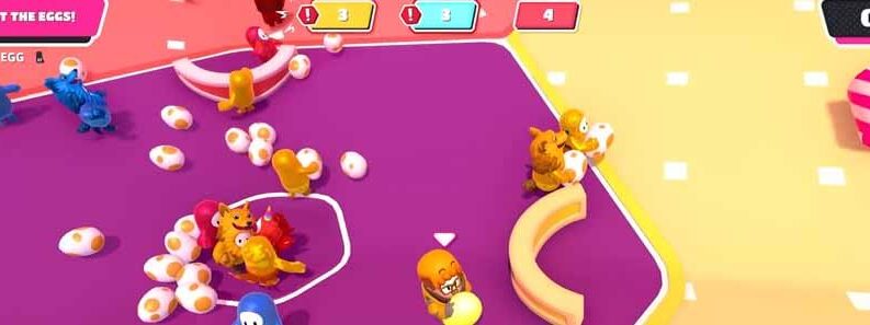 fall guys throw gameplay