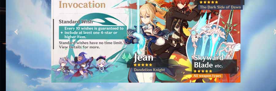 Genshin Impact : 40 Free Wishes