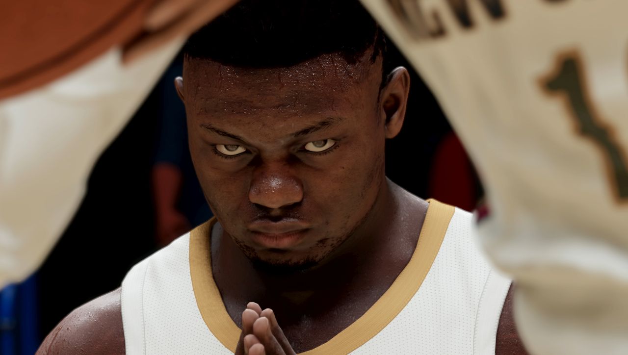 NBA 2K21 Next Gen Zion Williamson Intimidation