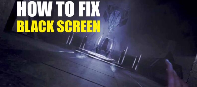 fix black screen amnesia rebirth