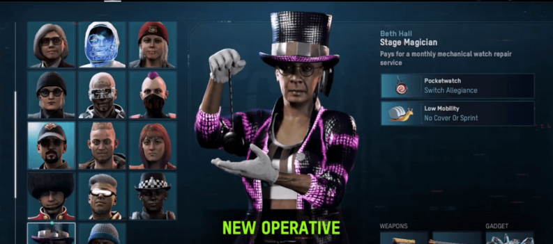 how to get a stage magician watch dogs legion