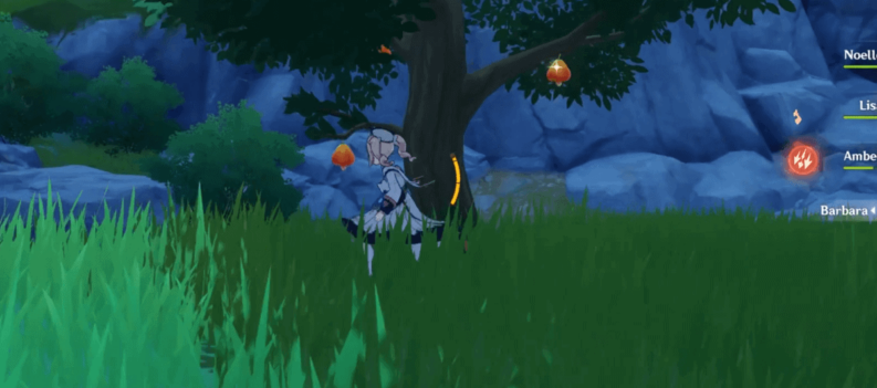 how to get sunsettia fruit genshin impact