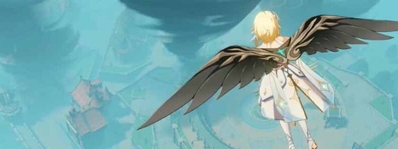 how to glide genshin