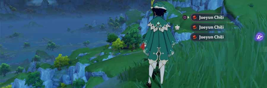 Genshin Impact: Jueyun Chili Location