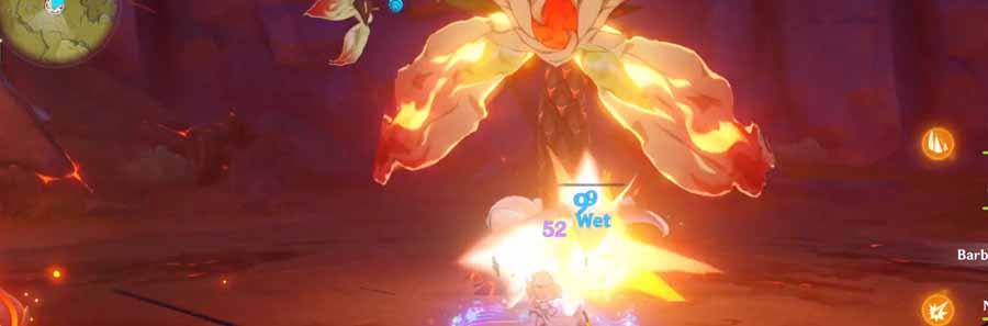 Genshin Impact Pyro Regisvine | How To Kill Pyro Regisvine