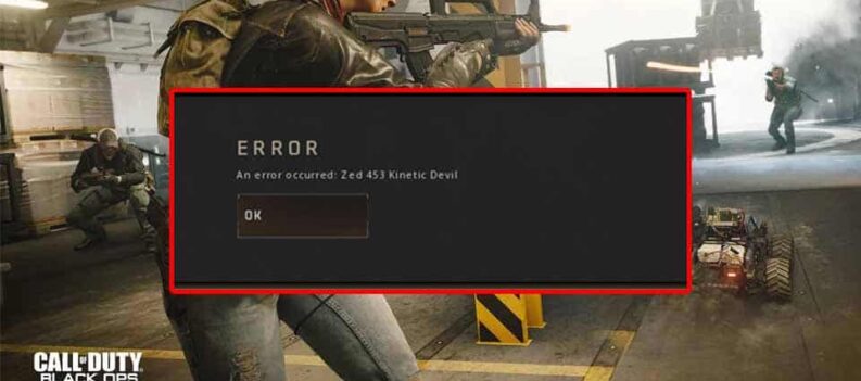 black ops cold war zed 453 kinetic devil fix