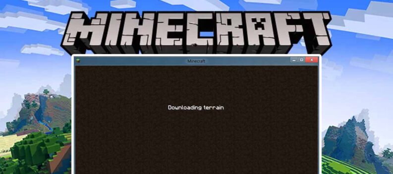 downloading terrain minecraft fix