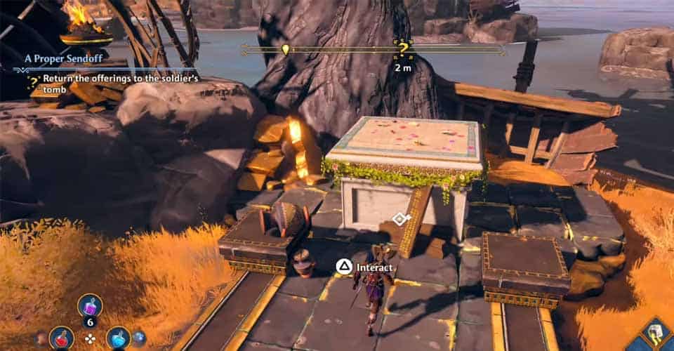 Immortals Fenyx Rising: A Proper Sendoff Hidden Quest Guide