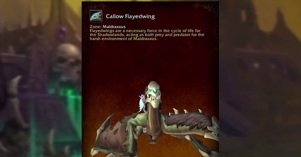 World of Warcraft Shadowlands: All 9 Maldraxxus Mounts Locations