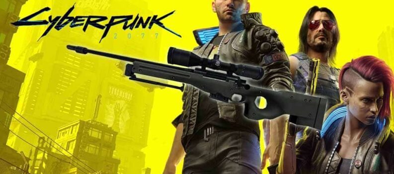 cyberpunk sniper rifle cover