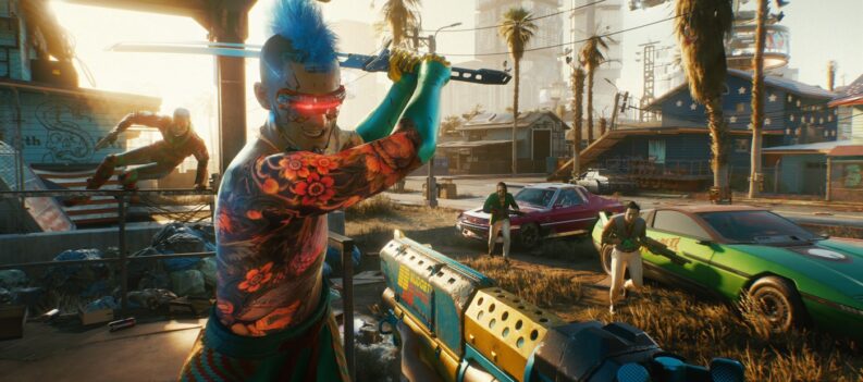 Still from Cyberpunk 2077 from CD Projekt Red