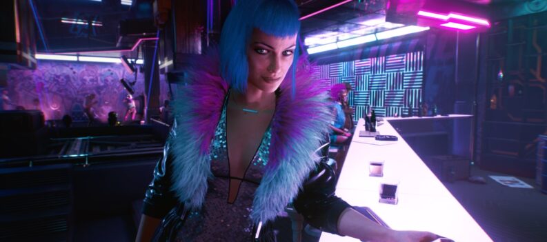 Still from Cyberpunk 2077 by CDPR
