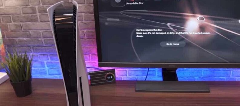 disc ps5 inser cover