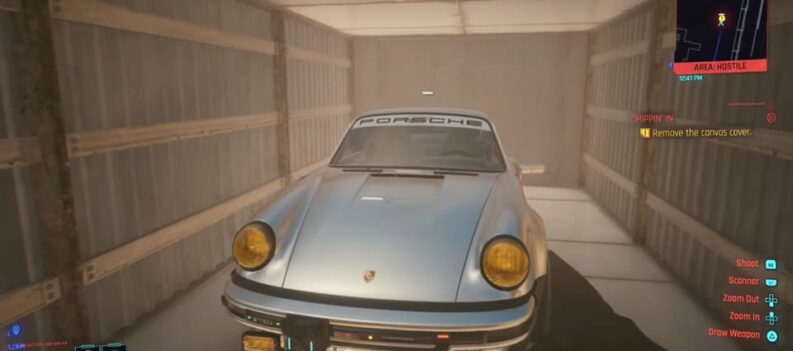 how to get johnny silverhands car cyberpunk 2077