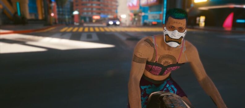 how to get rare white oni samurai half mask cyberpunk 2077