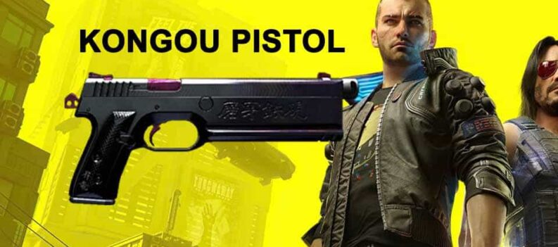 kongou pistol cyberpunk 2077 cover