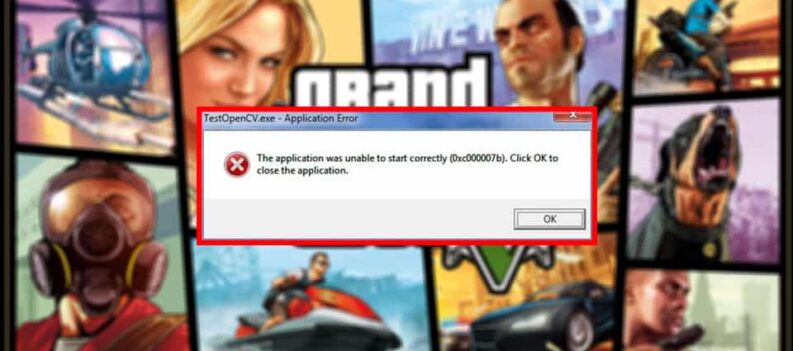 gta v error 0xc000007b fix pc solved