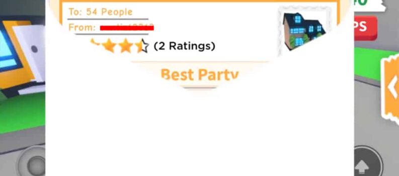 how to throw a party adopt me