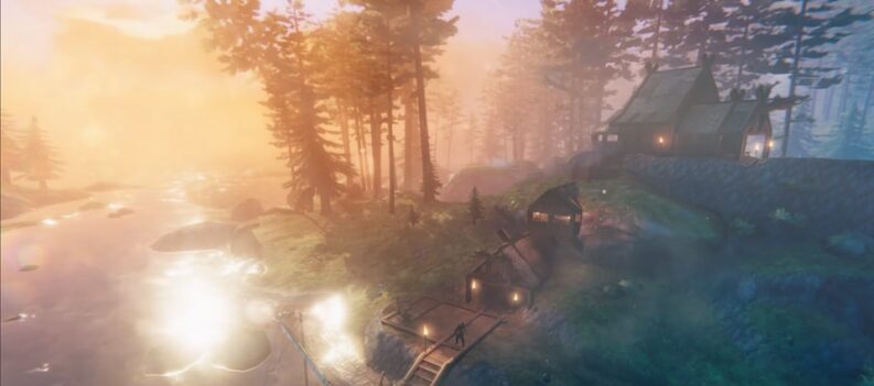 how to build a cave house valheim