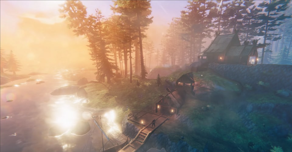 Valheim: How to Build a Cave House