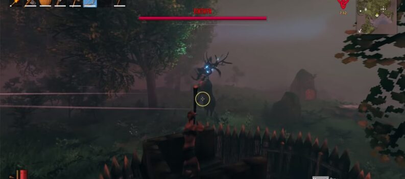 how to defeat the first boss eikthyr valheim