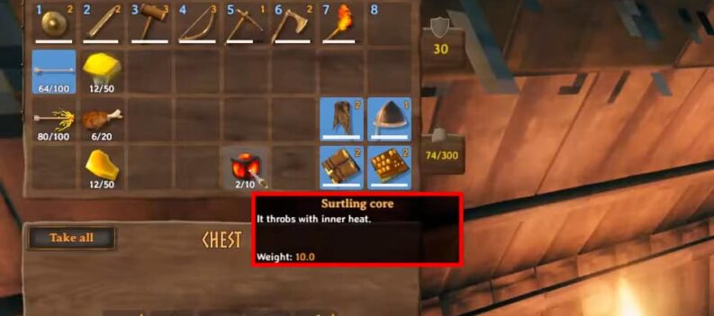 how to get surtling core valheim