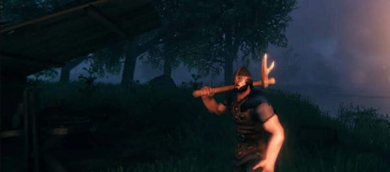 how to get a pickaxe to mine copper and tin valheim