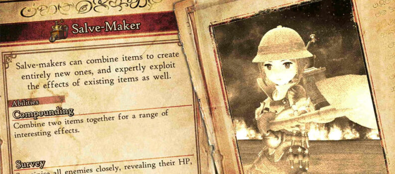 how to get salve maker job bravely default 2