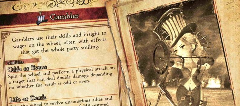 how to get the gambler job bravely default 2