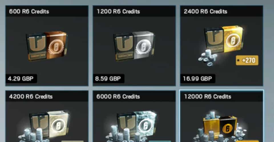 Rainbow Six Siege: Can’t Buy Credits (Solution)