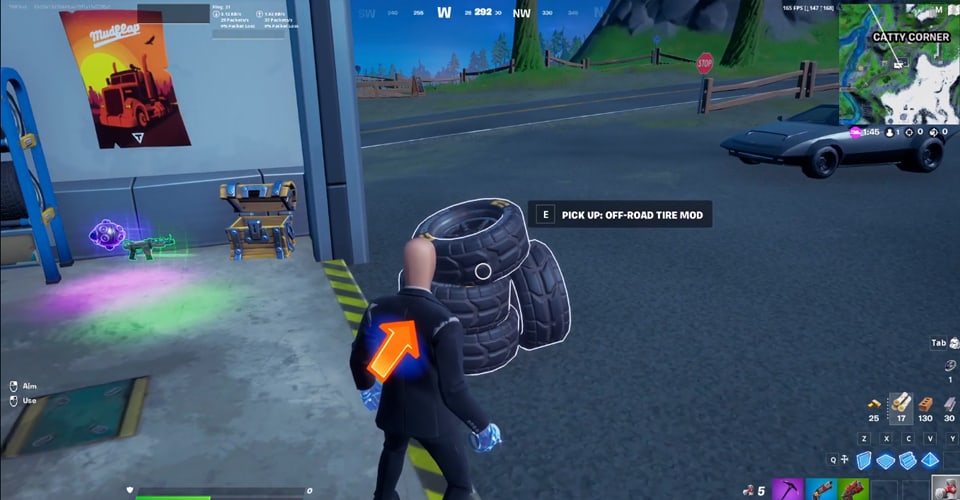 Fortnite: How to Upgrade Car Tires to Off Road